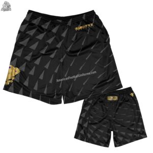 2026 Custom 7v7 football shorts with lightweight breathable fabric, 7-inch inseam, and vibrant sublimated team graphics for maximum mobility.