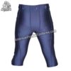 Back view of American Football Uniforms navy blue football pants showing reinforced seat stitching and high-tension stretch fabric.