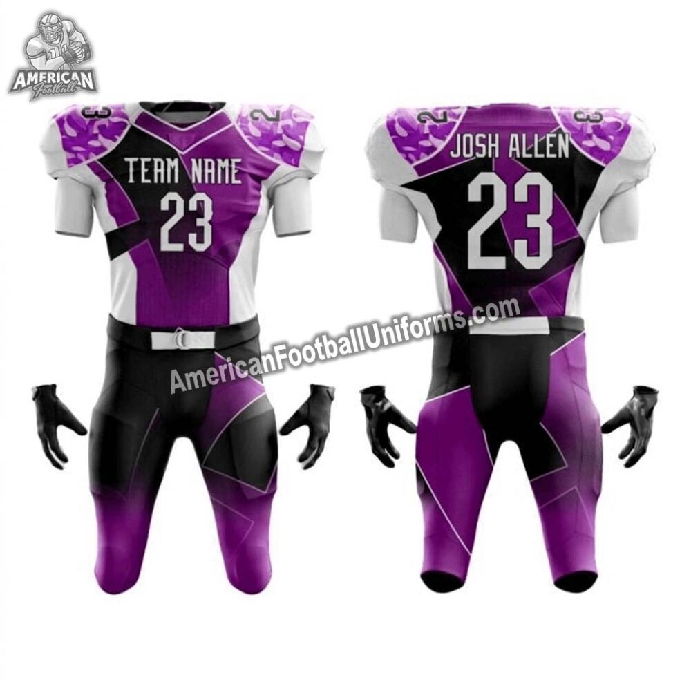 American Football Uniforms elite performance custom uniform featuring moisture-wicking fabric and reinforced athletic seams.