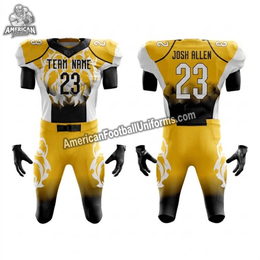 American Football Uniforms Victory-Fit custom uniform featuring moisture-wicking technology and reinforced athletic stitching.