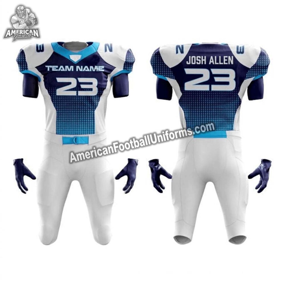 American Football Uniforms Legacy series custom uniform featuring classic athletic tailoring and moisture-wicking technology.