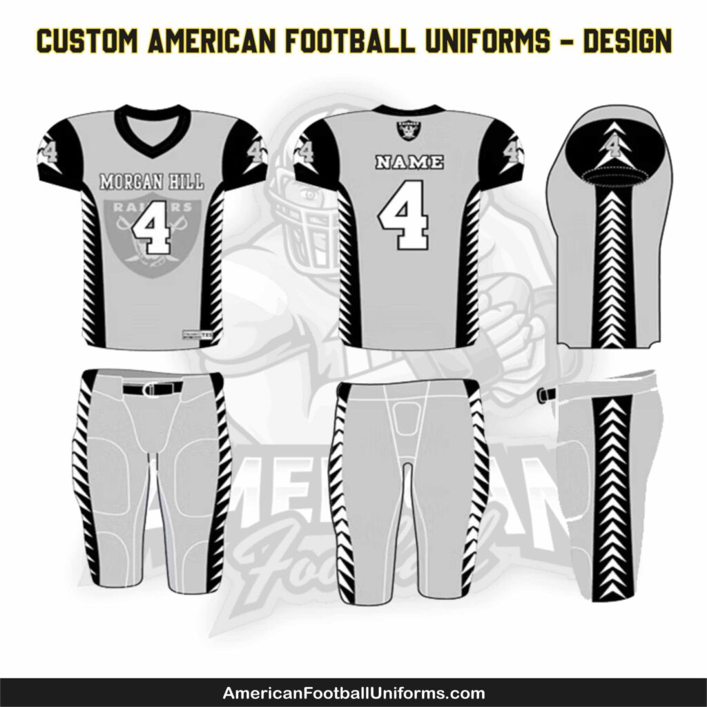 2026 American Football Uniforms NFL style adult football jersey featuring professional tackle twill numbering and elite mechanical stretch fabric.